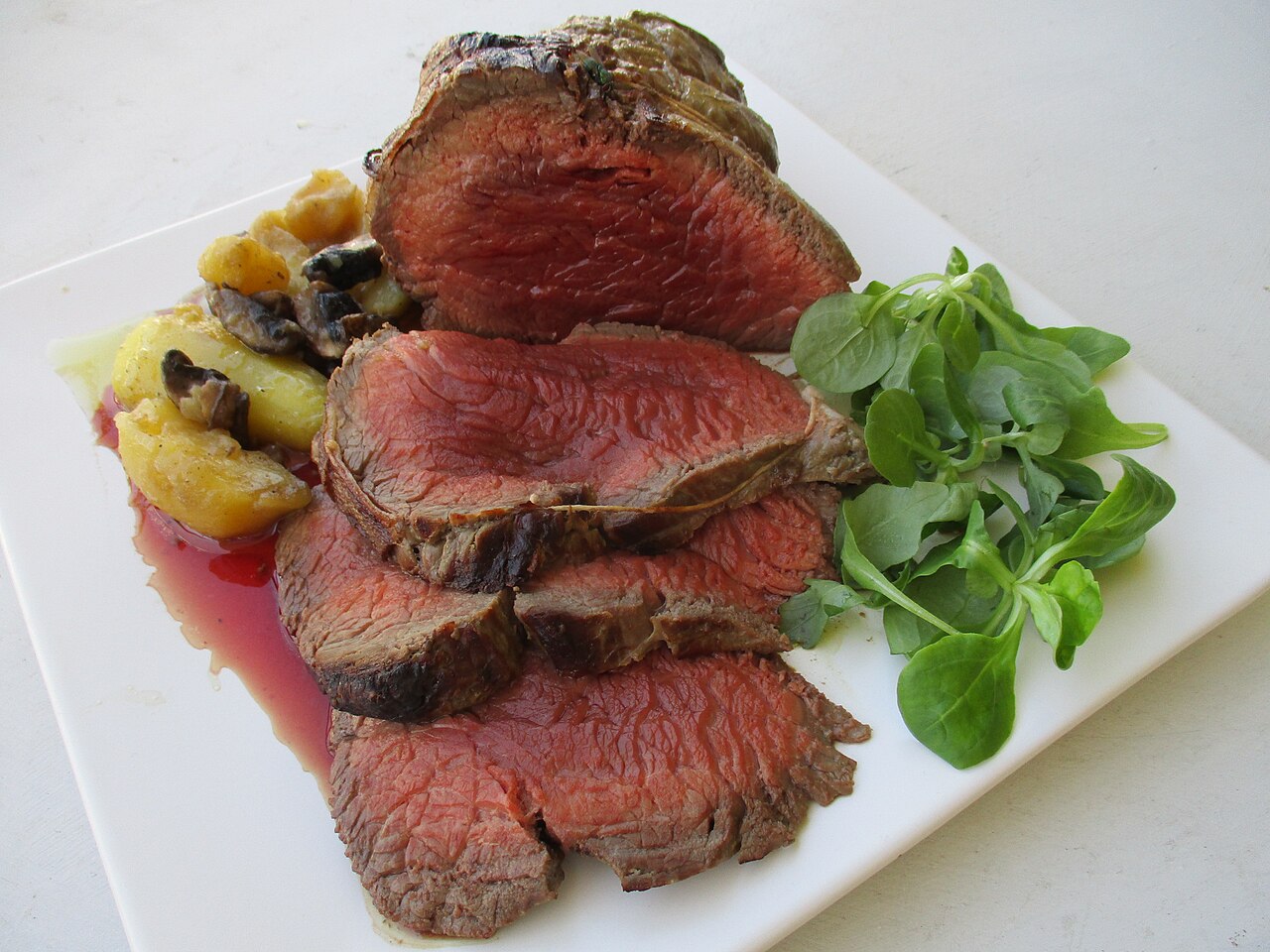 Rôti de bœuf, viande 100 % française